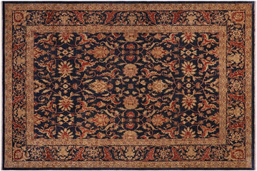 handmade Traditional Kafkaz Chobi Ziegler Drk. Blue Copper Hand Knotted RECTANGLE 100% WOOL area rug 10 x 11